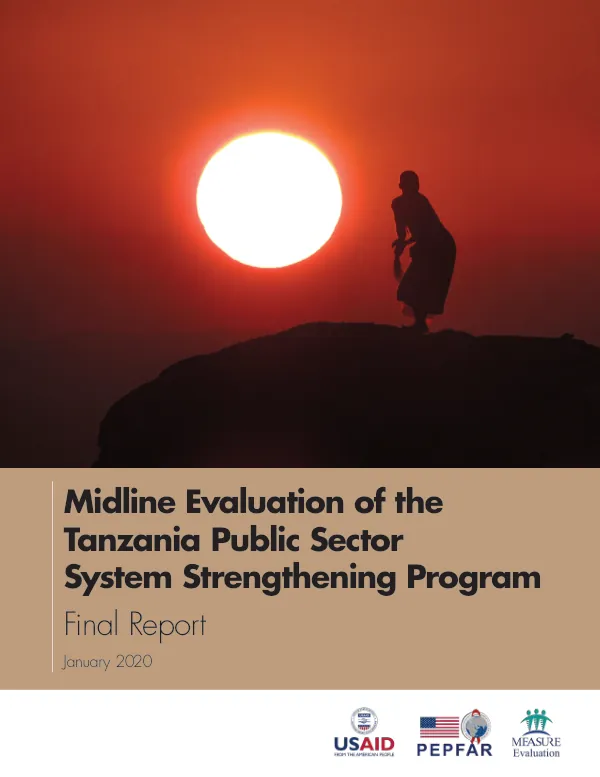 Midline evaluation of the Tanzania public sector system strengthening program : final report