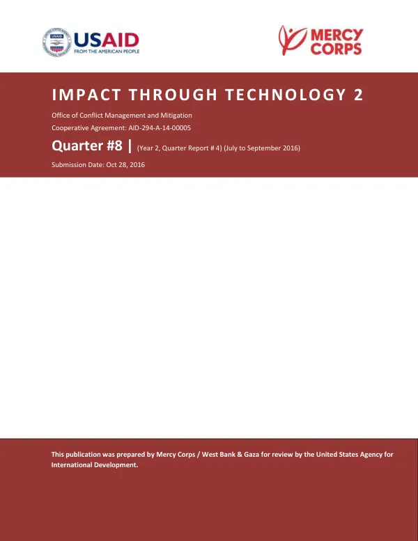Impact through Technology 2 CMM Program