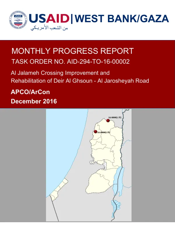 Monthly Progress Report No. 01