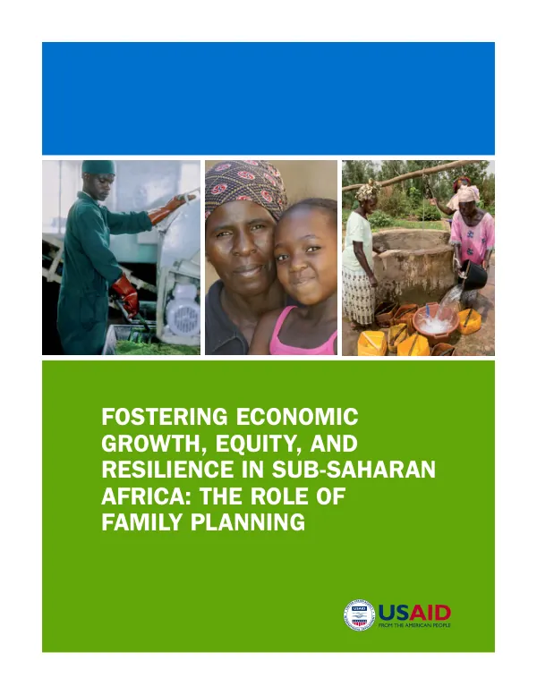 Fostering Economic Growth, Equity, and Resilience in sub-Saharan Africa: The role of Family Planning