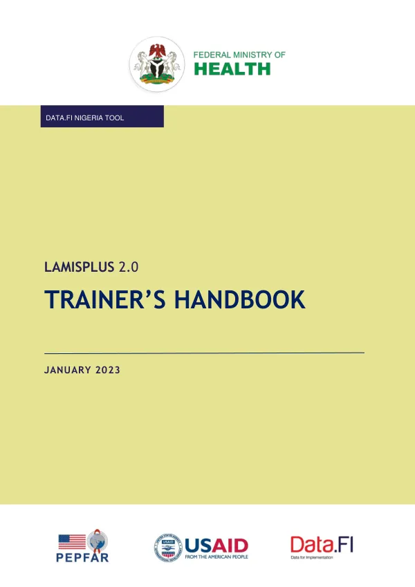 LAMIS 2.0 Trainer’s Handbook