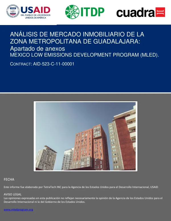 Análisis de Mercado Inmobiliario de la Zona Metropolitana de Guadalajara