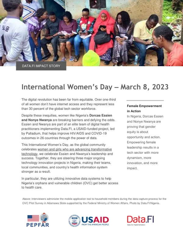 Female Empowerment in Action: Data.FI IMPACT STORY