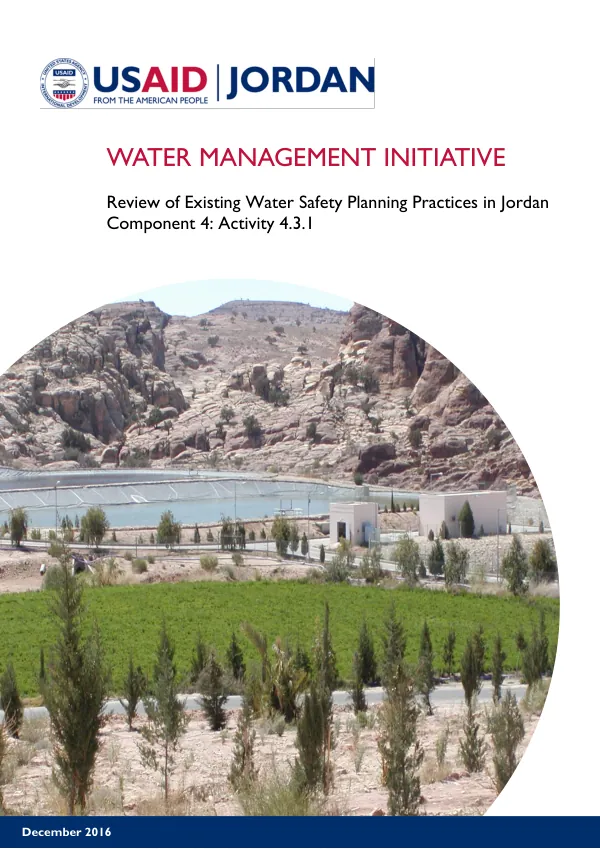 Review of Existing Water Safety Planning Practices in Jordan