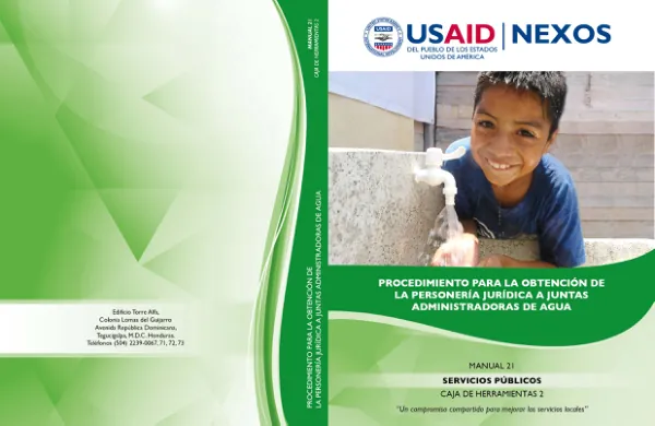 Manual 21: Procedimiento para la Obtención de la Personalidad Jurídica a Juntas Administradoras de Agua