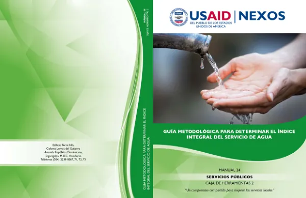 Guía Metodológica para Determinar el Índice Integral del Servicio de Agua