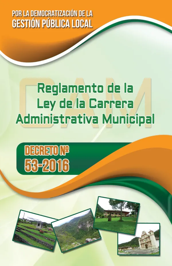 Reglamento de la Ley de la Carrera Administrativa Municipal