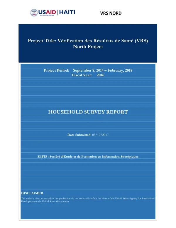 VRS North Verification Report
