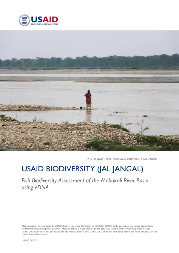 Fish Biodiversity Assessment of the Mahakali River Basin using eDNA
