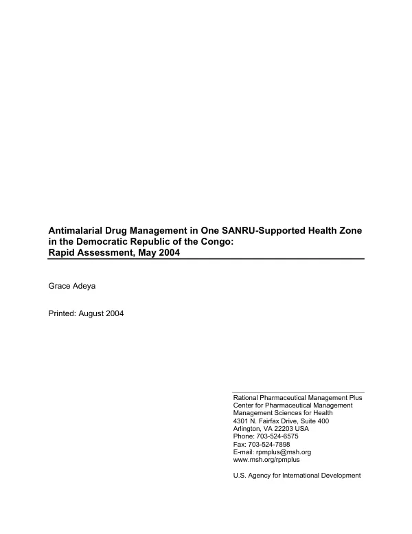 Assessment of the water and sanitation program/Peru alternative pro-poor sanitation solutions initiative