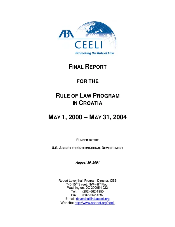 ECO-Asia environmental governance program formative evaluation, 23 February-6 March 2009