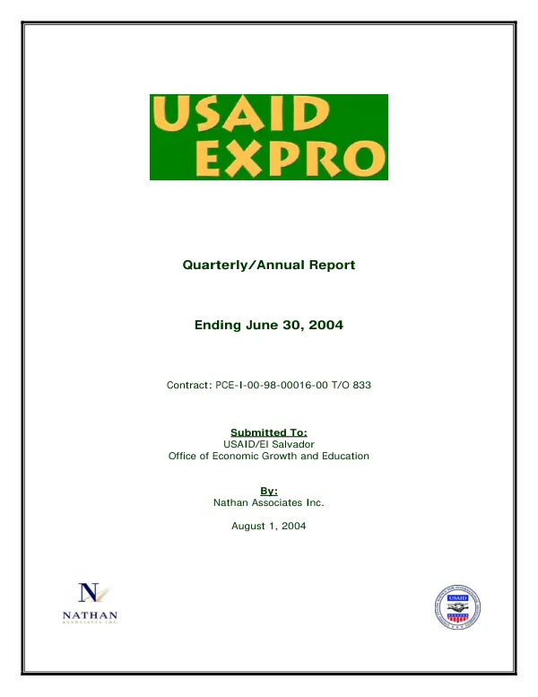 The RESPOND project annual report to USAID, October 1, 2008-June 30, 2009