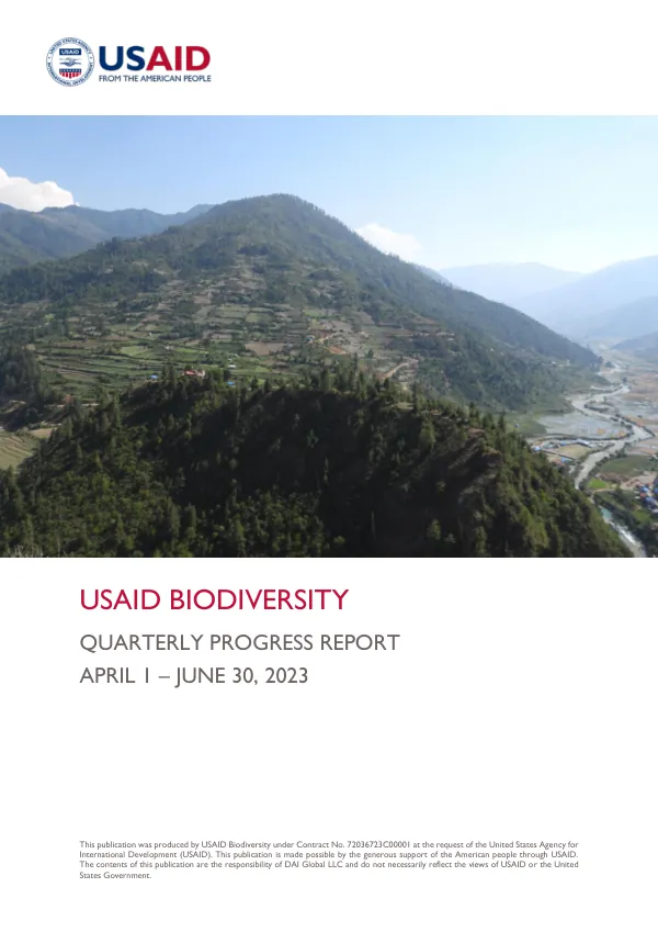 Quarterly Progress Report
