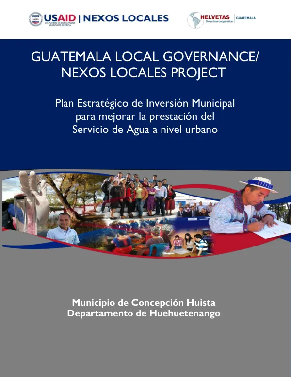 Plan Estratégico de Inversión Municipal para mejorar la prestación del Servicio de Agua a nivel urbano
