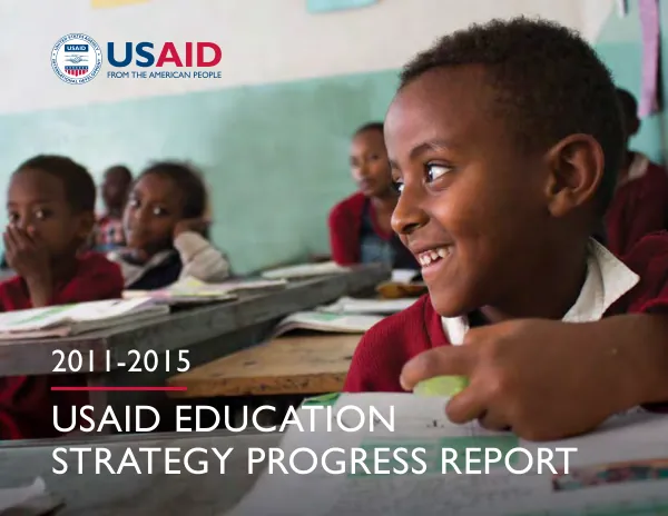 2011-2015 USAID Education Strategy Progress Report