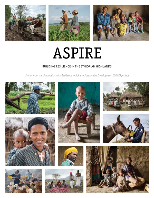 Building Resilience in the Ethiopian Highlands: Stories from the Graduation with Resilience to Achieve Sustainable Development (GRAD) project