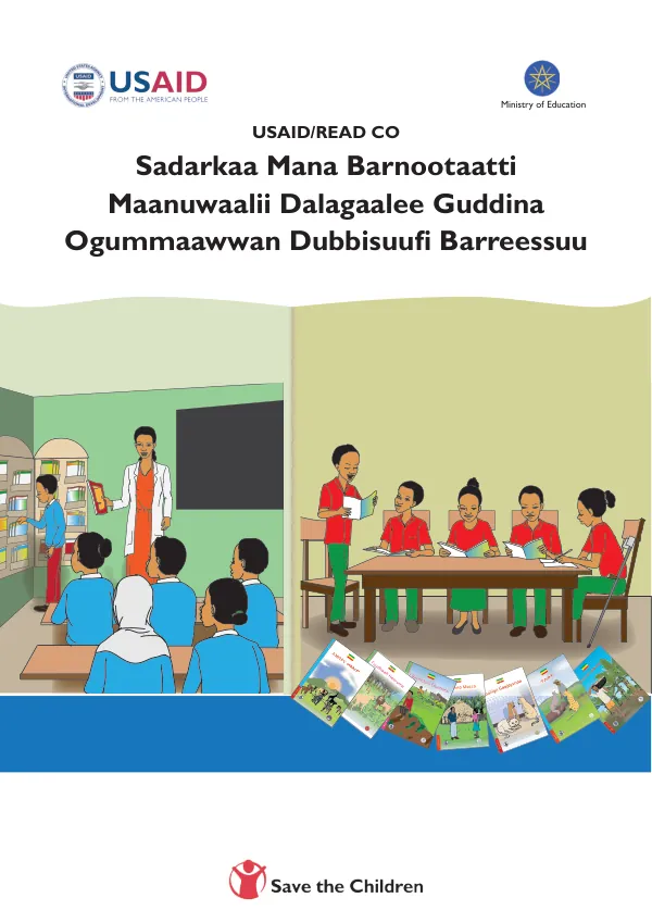 Working Manual for Master Trainers Training, Trainings of Level one and Level Two for /USAID/READ CO target schools and community