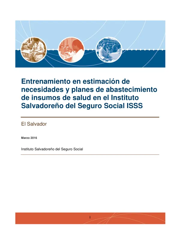 Capacity Building in Supply Chain Management of ARV Drugs and HIV Tests