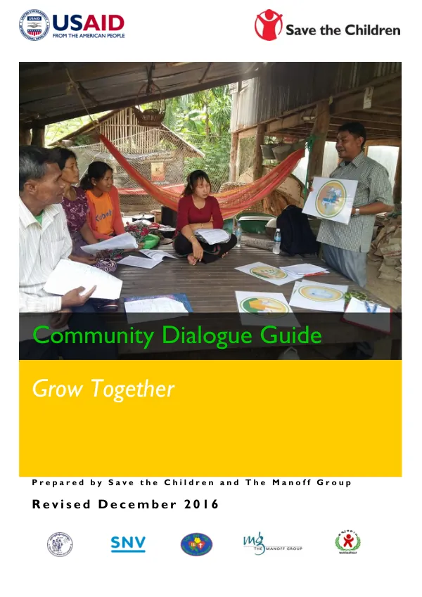 Community Dialogue Guide