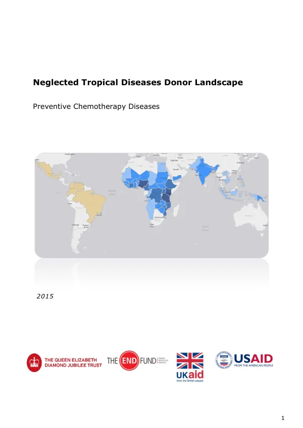 Neglected Tropical Diseases Donor Landscape