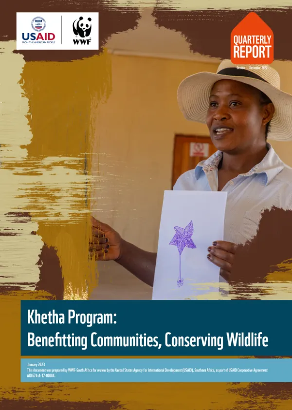 Quarterly Report: Khetha Program