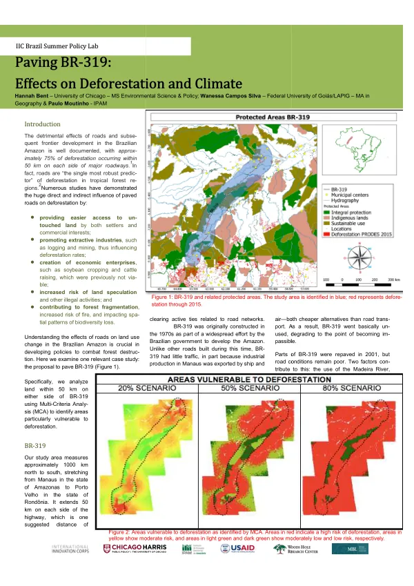 Paving BR-319 Policy Brief
