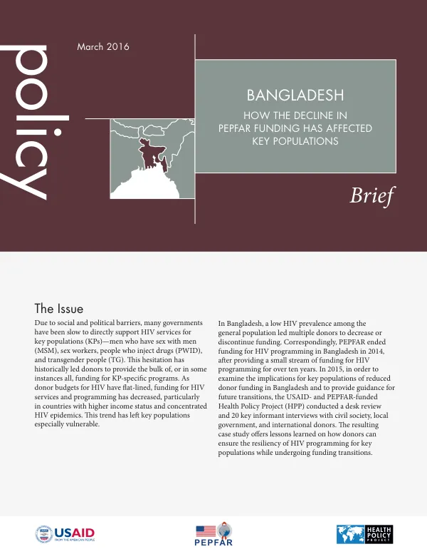 HPP Bangladesh Brief