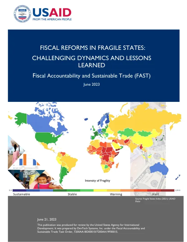 Fiscal Reforms in Fragile States: Challenging Dynamics and Lessons Learned