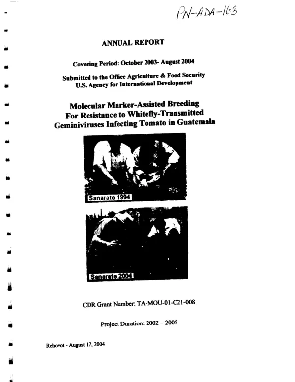 AMARTA annual report of project activities and achievements : 2009