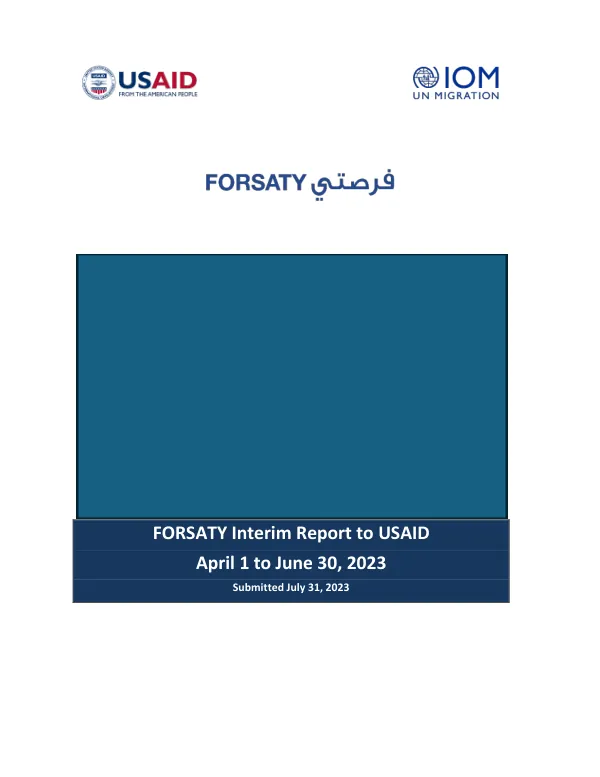 FORSATY Interim Report to USAID