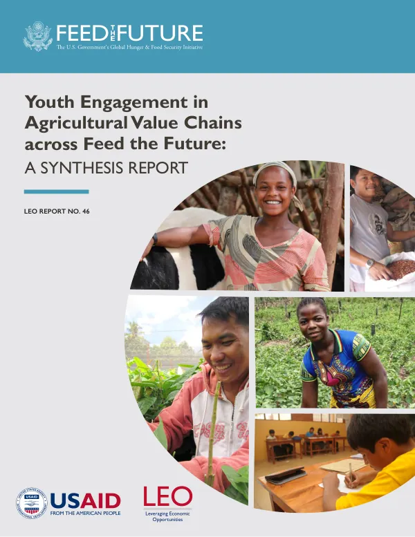 Youth Engagement in Agricultural Value Chains Across Feed the Future: A Synthesis Report