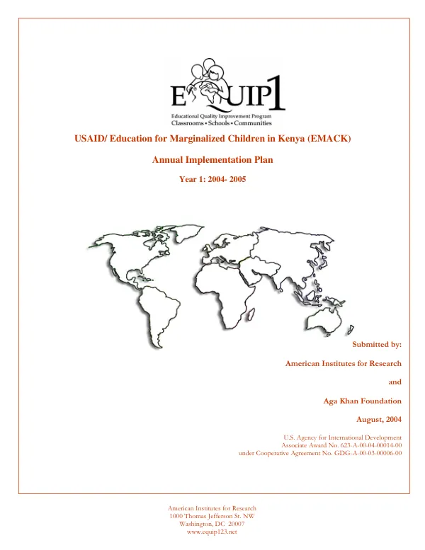 Challenges in health transformation : final report of the Sudan health transformation project (SHTP), April 2004 to June 2009