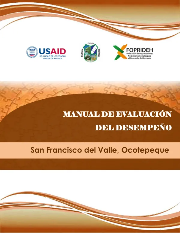 Manual de Evaluación del Desempeño