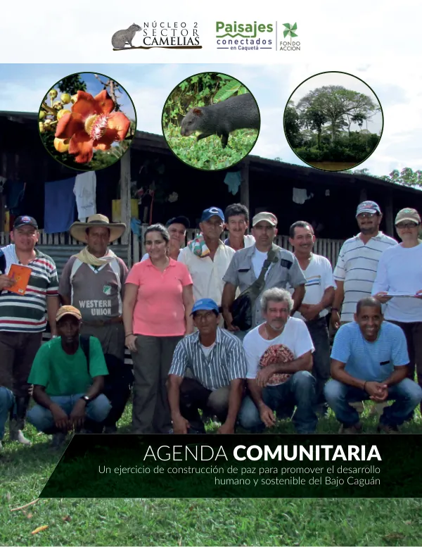 Agenda Comunitaria del Núcleo 2, Sector Camelias, Bajo Caguán