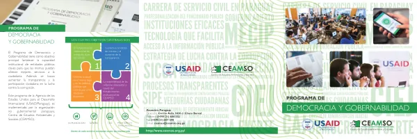 Programa de Democracia y Gobernabilidad