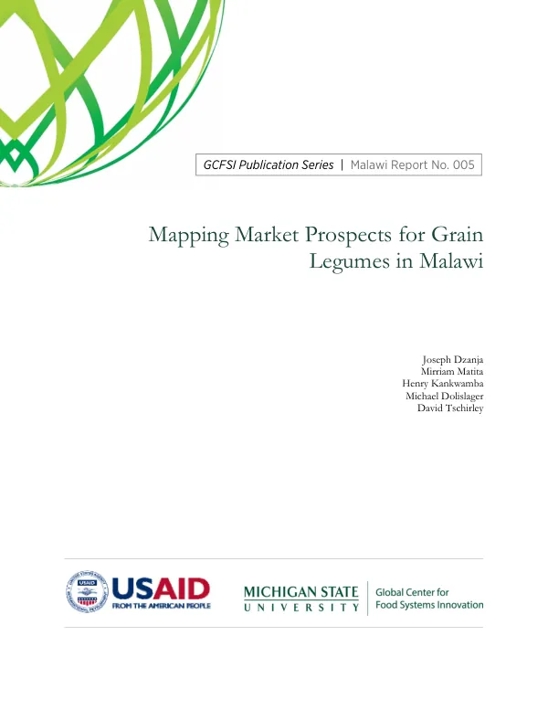 Mapping Market Prospects for Grain Legumes in Malawi