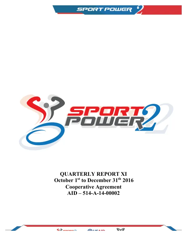 Quarterly Report XI: October 1st to December 31th 2016