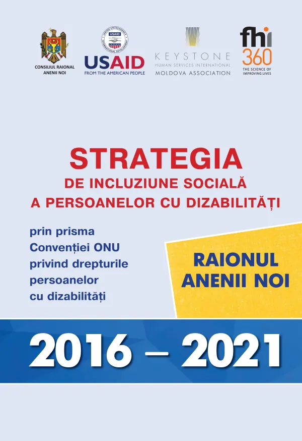 The strategy on social inclusion of persons with disabilities from Anenii Noi