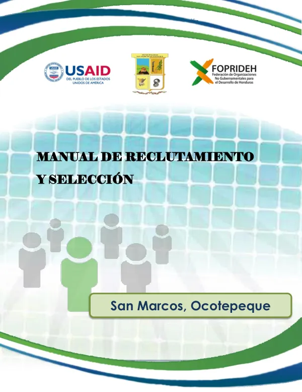 Manual de Reclutamiento y Selección