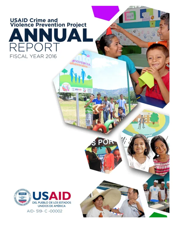 USAID: El Salvador Crime and Violence Prevention Project (CVPP)