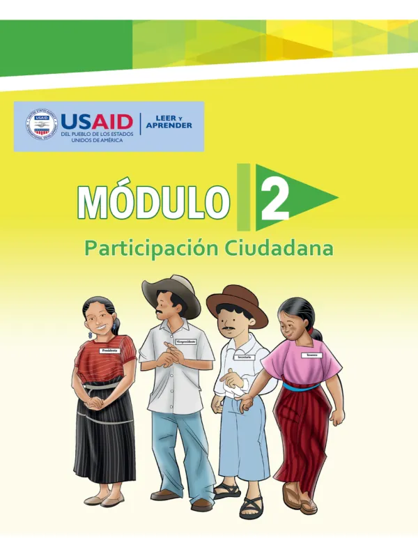 Proyecto USAID Leer y Aprender: Módulo 2 - Participación Ciudadana