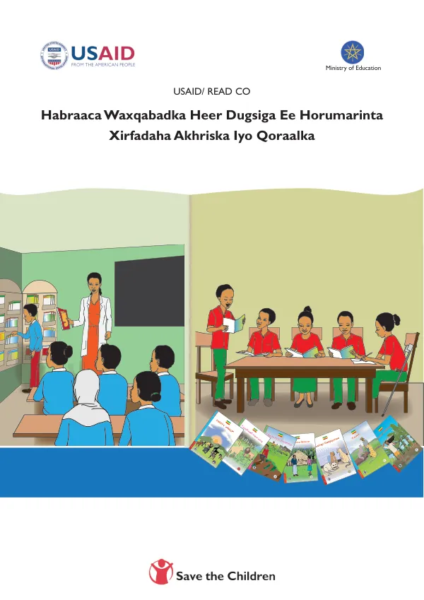 Working Manual for Master Trainers Training, Trainings of Level one and Level Two for /USAID/READ CO target schools and community