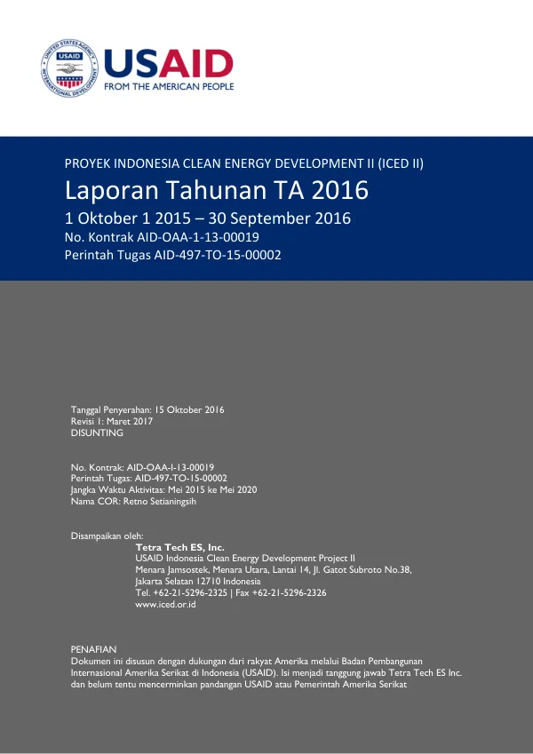 FY 2016 ANNUAL REPORT