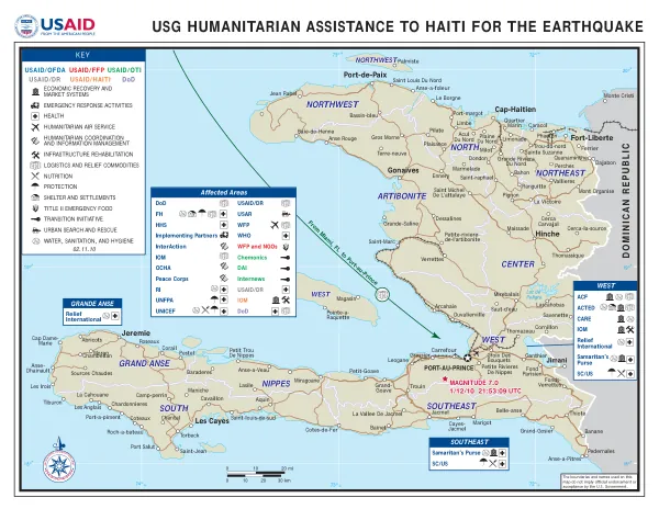USAID/OFDA Haiti Earthquake Response