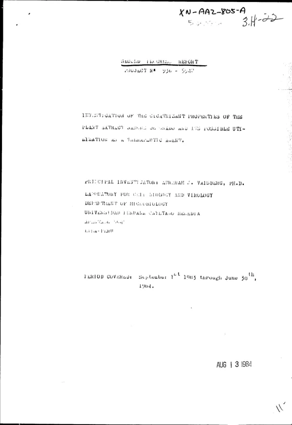 Best Available Document
