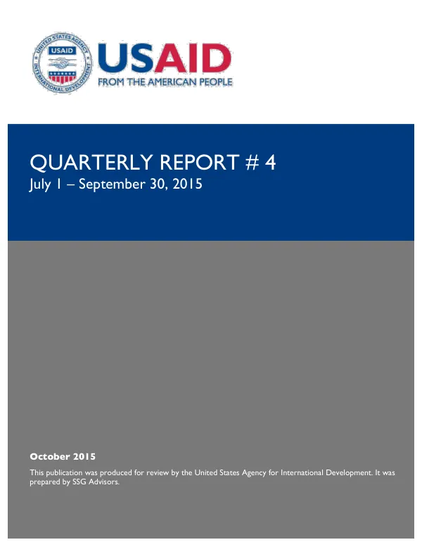 SSG LAC Ed Year 1 Quarter 4 Report FINAL