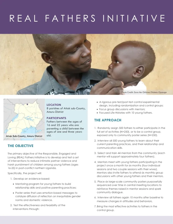 Draft Curriculum for Male Motivators in Mangochi, Malawi