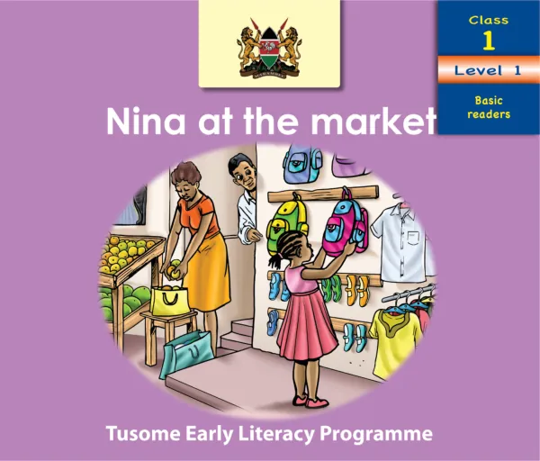 Nina at the market