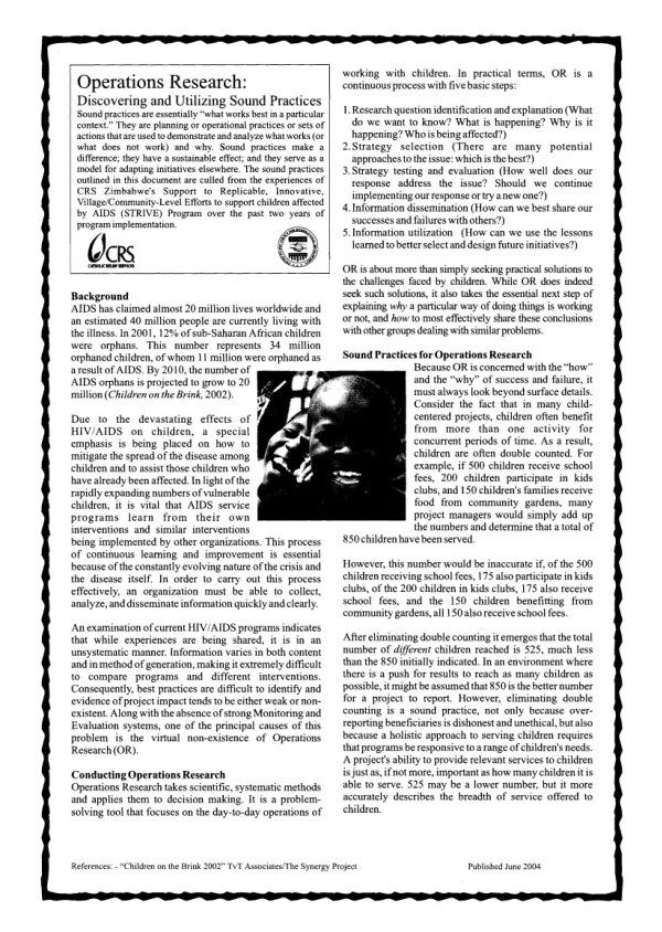 Prescription record review - final report : Guyana safer injection project