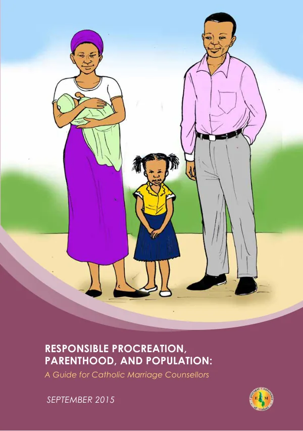 Responsible Procreation, Parenthood, and Population: A Guide for Catholic Marriage Counsellors